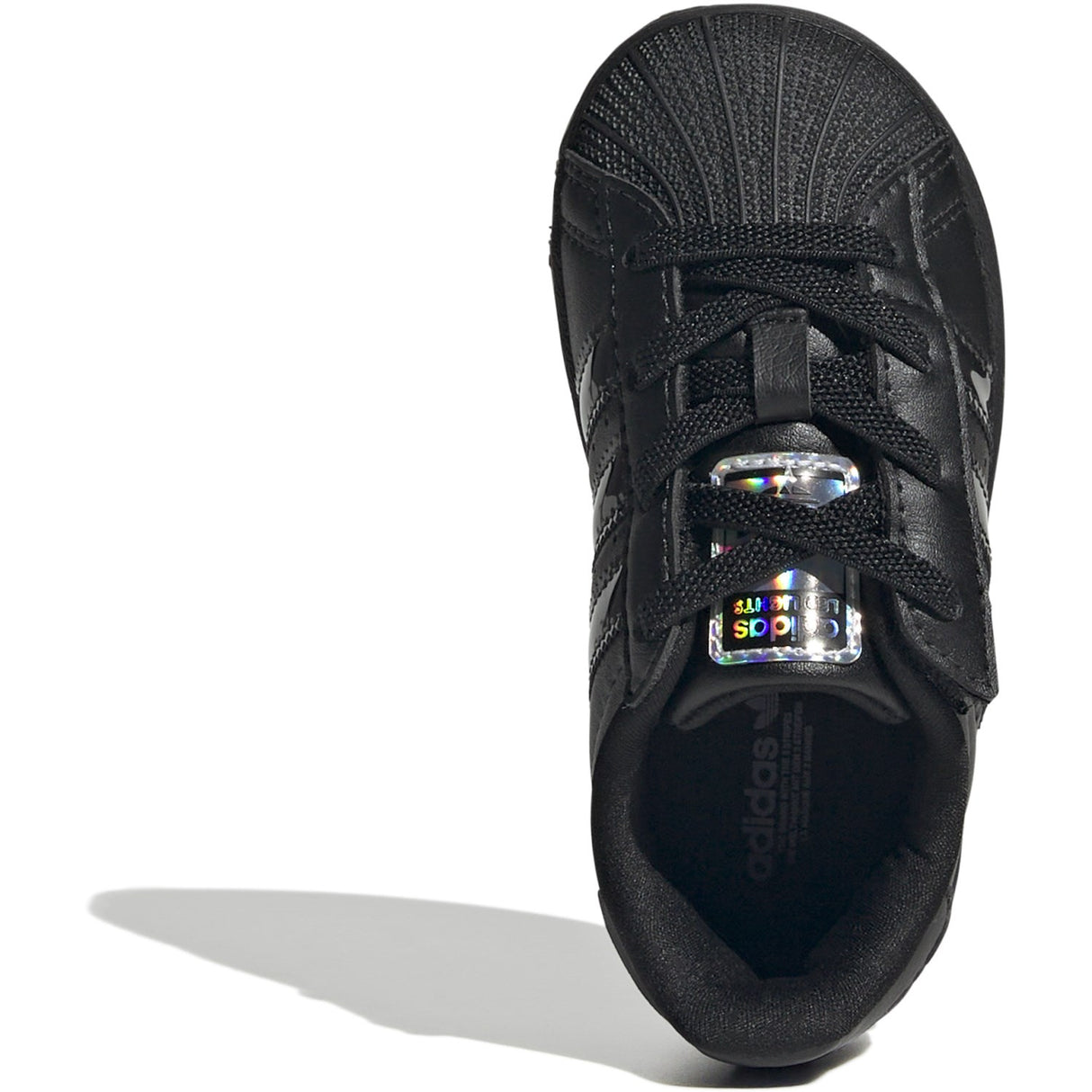 adidas Originals Core Black/Core Black/Preloved Violet Superstar Led Lights Cf El I Sneakers