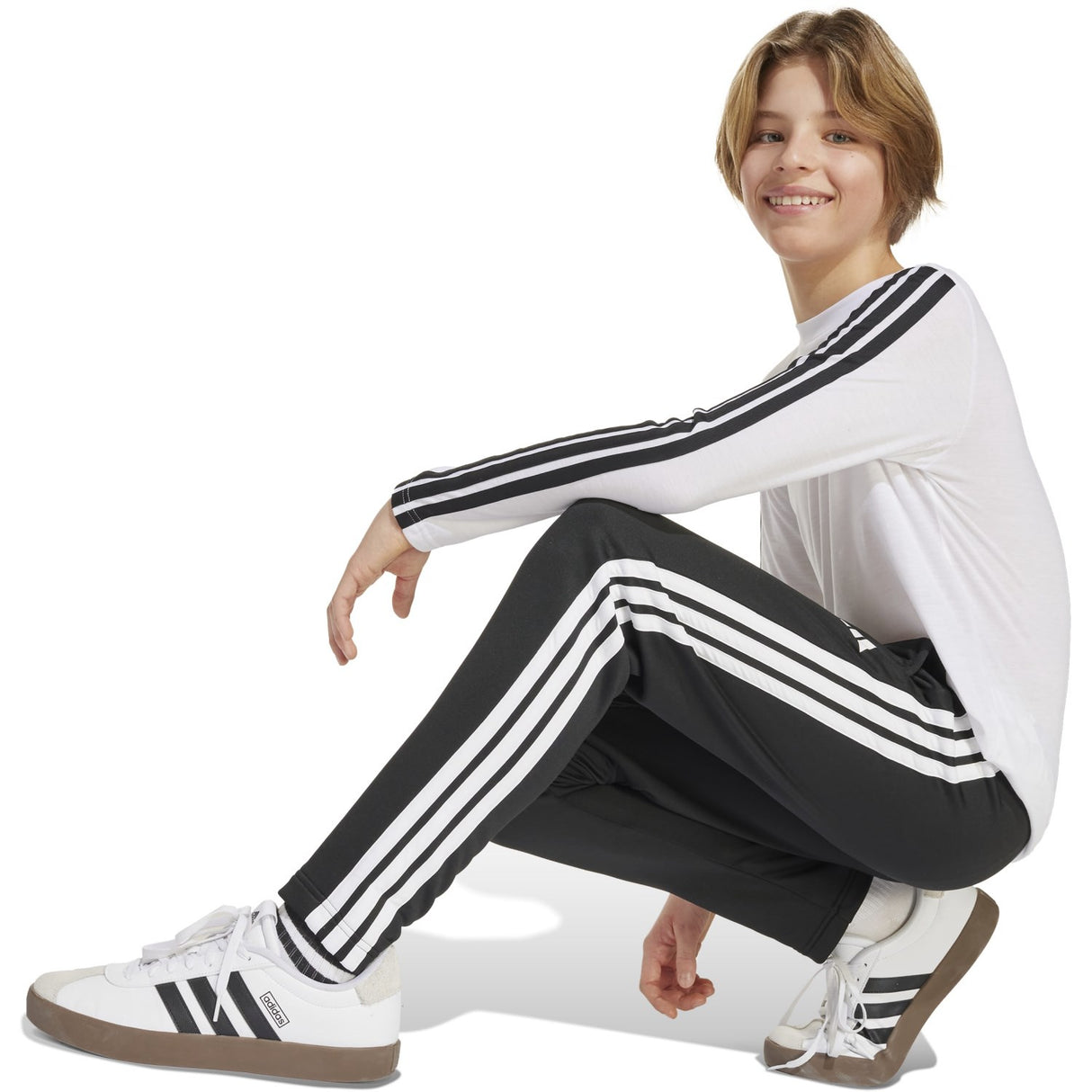 adidas Originals Black U Tr-Es 3S Byxor