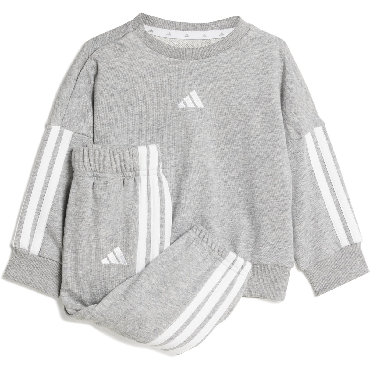 adidas Originals Medium Grey Heather/White I 3S Ft Jog 240 Sweat Set
