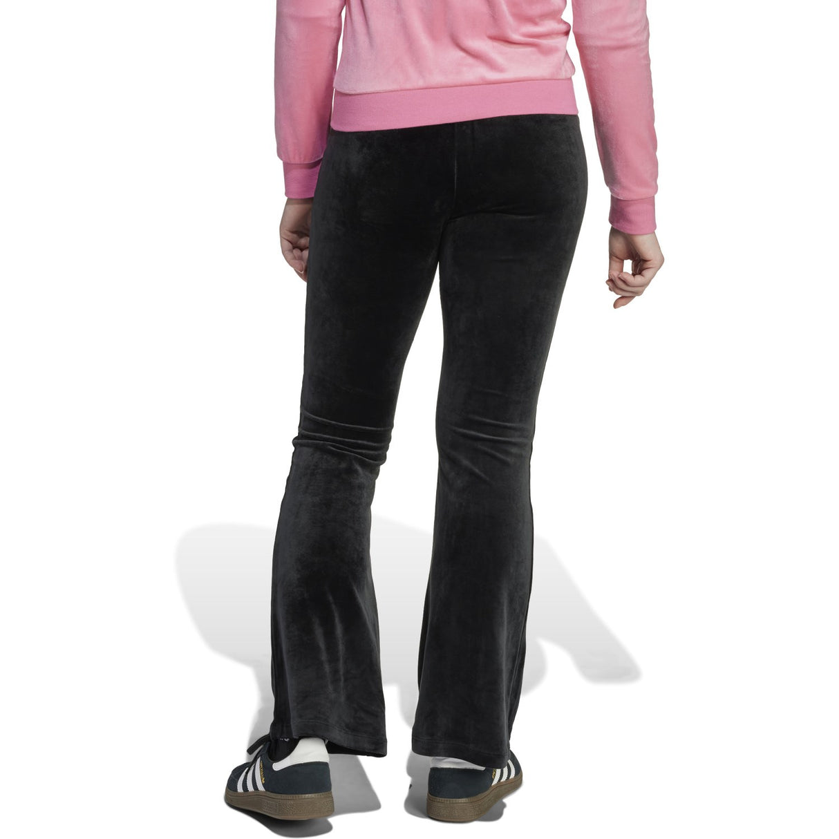 adidas Originals Black/White Velour Byxor