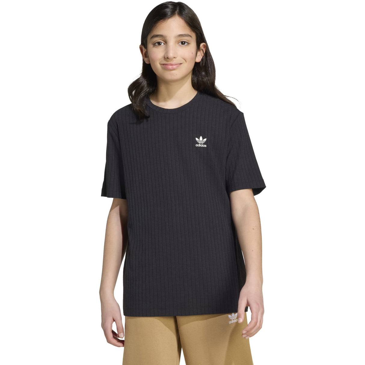 adidas Originals Black/White Wide Rib T-shirt