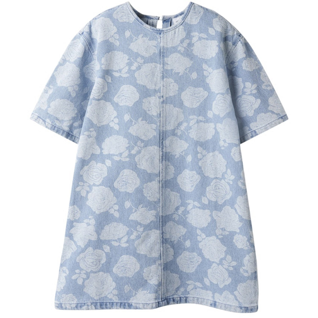 Name It Light Blue Denim Nkfsilla Dnm Ss Klänning 2121-Za H