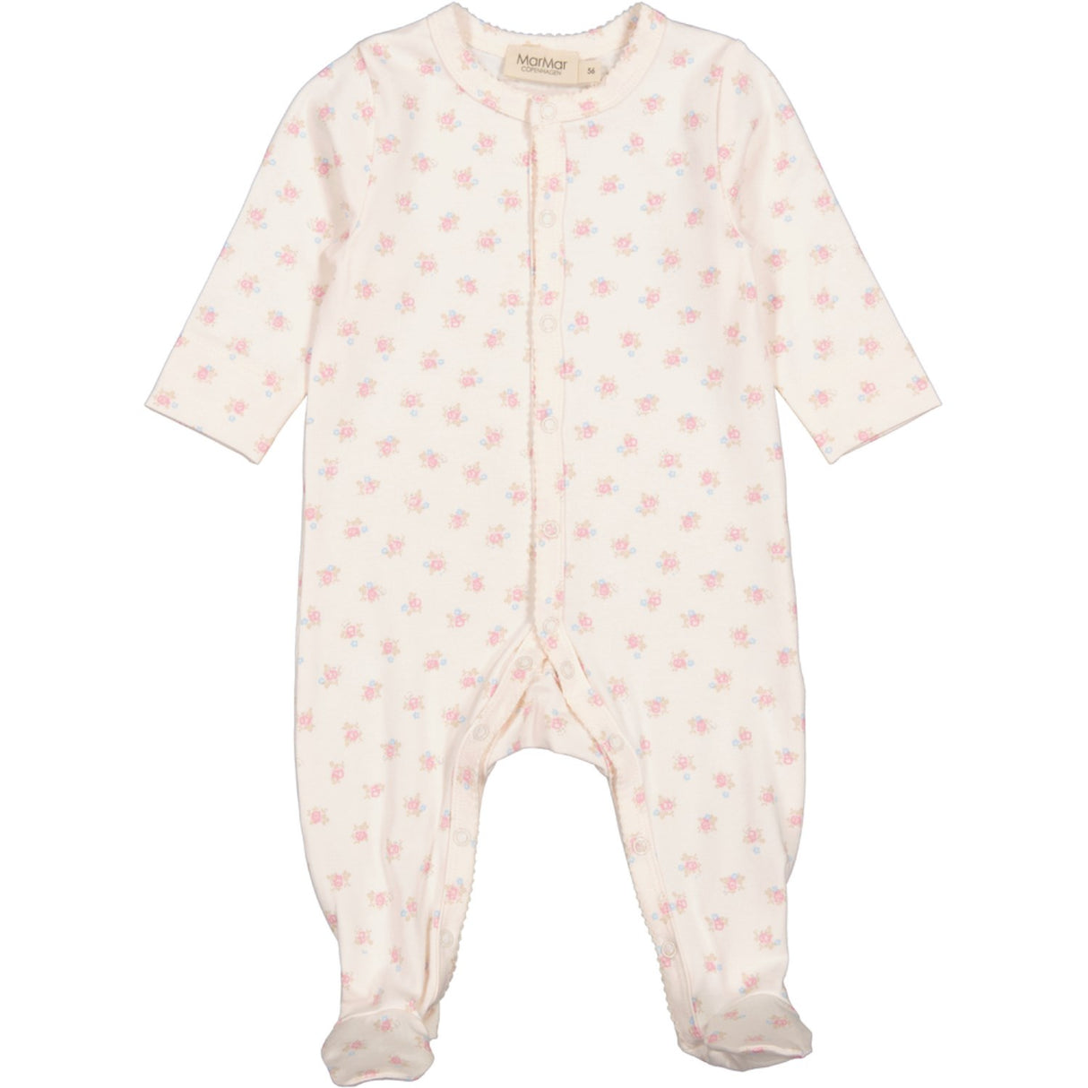 MarMar Modal Smooth Print Little Bouquet Rukano Onesie