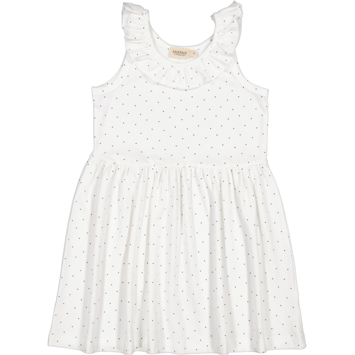 MarMar Modal Smooth Print Blue Dot Delta Klänning