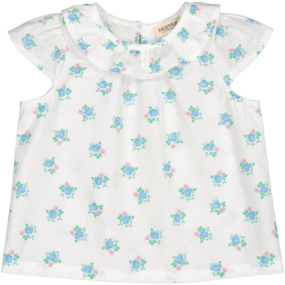 MarMar Poplin Summer Bouquet Talsa SS Topp