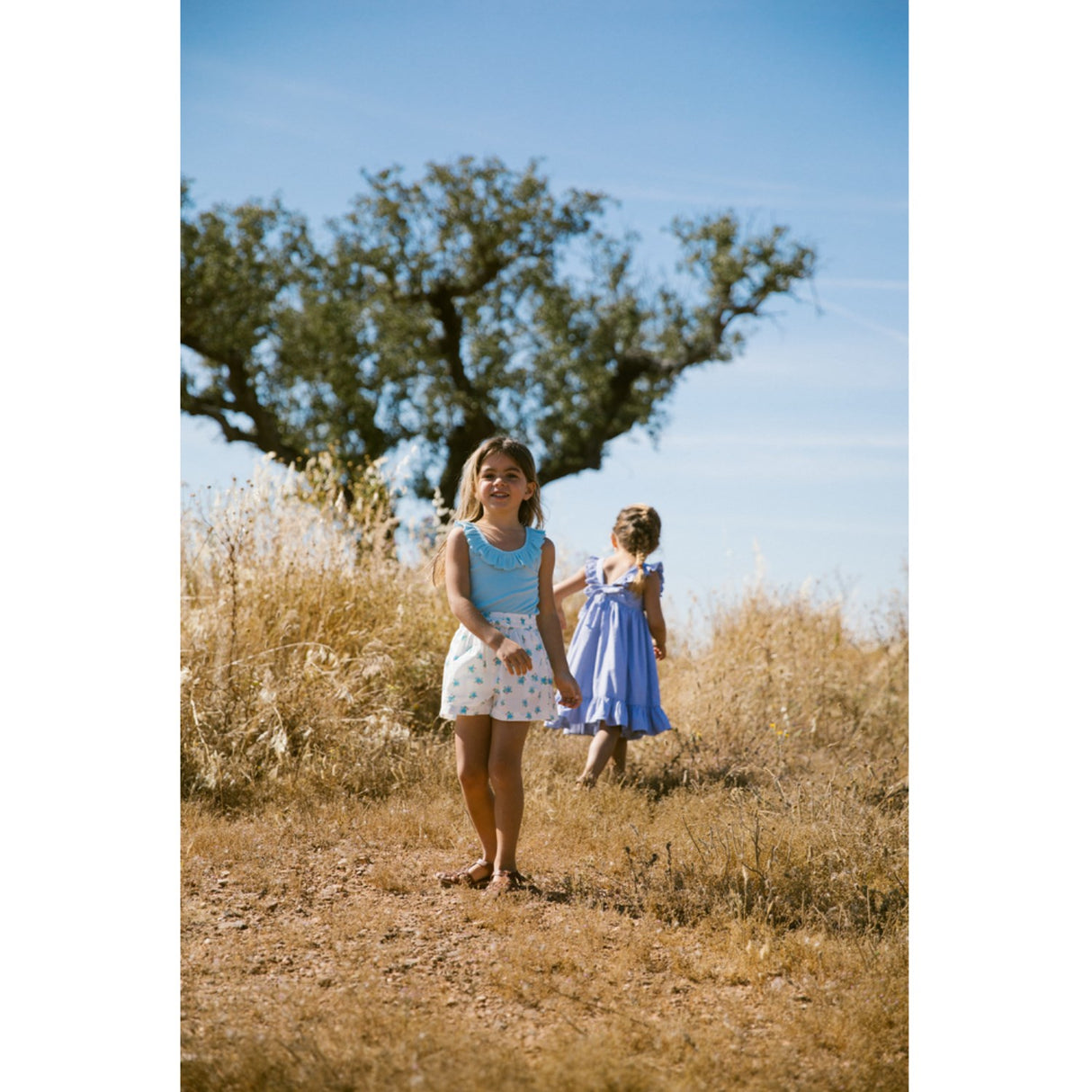 MarMar Modal Fine Rib Heavenly Blue Tamar Topp