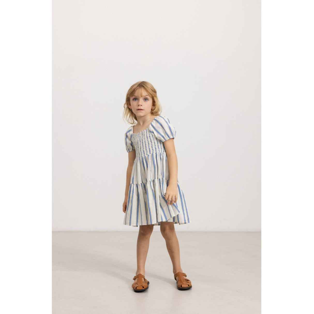MarMar Cotton Stripes Chambray Stripe Dyman Klänning