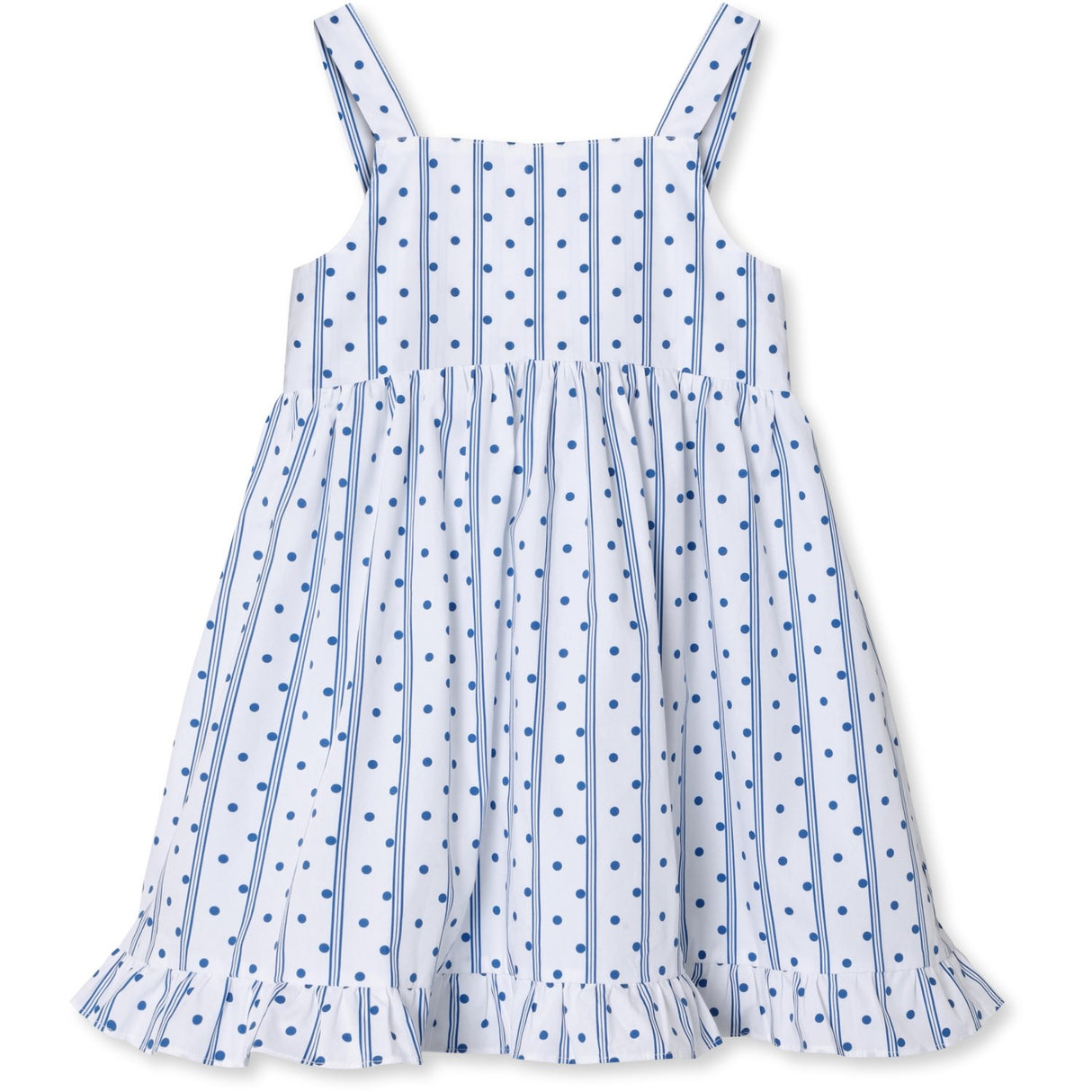 Fliink Cloud Dancer Dot Aop Polka Dress