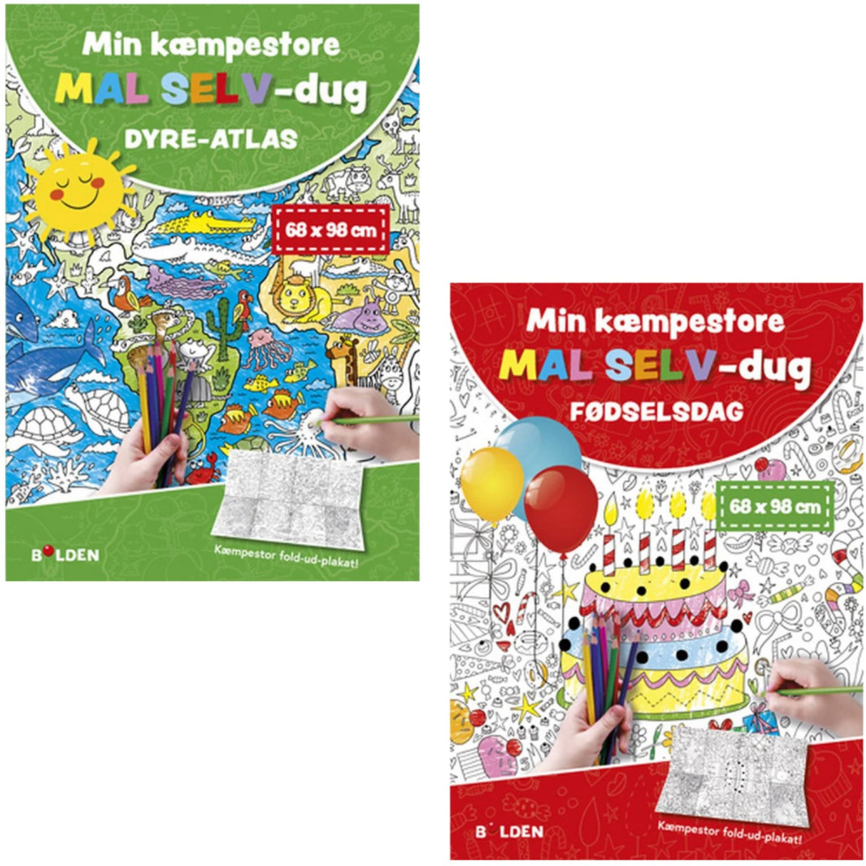 Forlaget Bolden Mal-selv-dug: Atlas