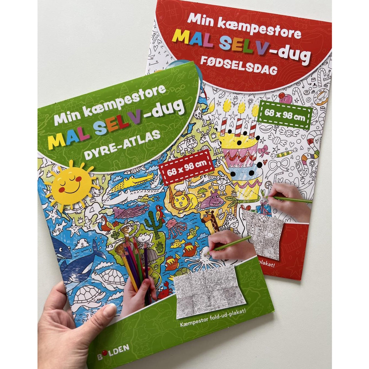 Forlaget Bolden Mal-selv-dug: Atlas