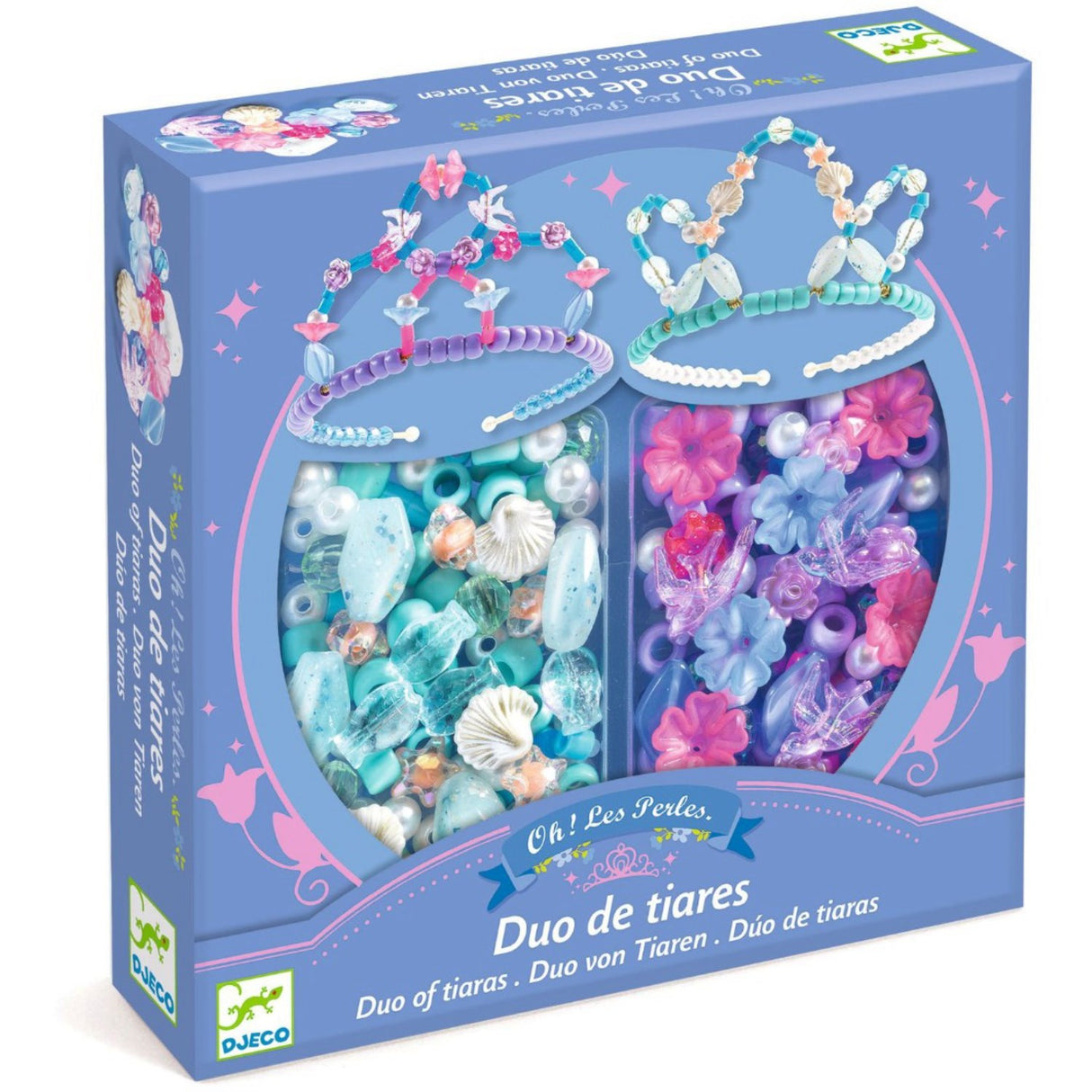 Djeco Pärlor, Diadem Blå