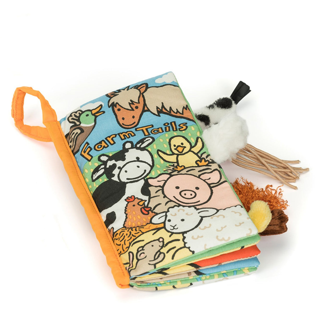 Jellycat Baby, Svans Bok, Gård Svansar