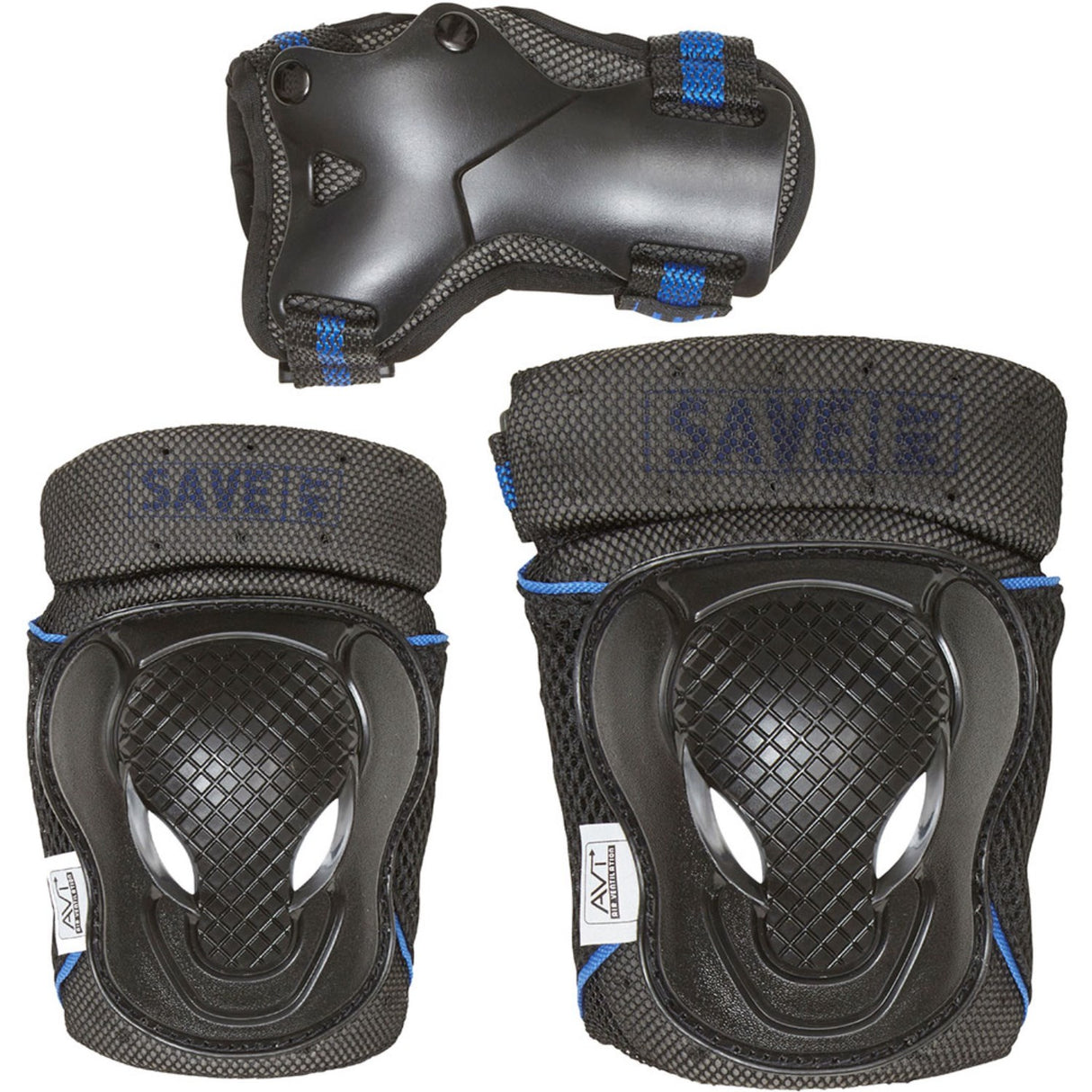 Street Surfing Save My Bones Protective Set Blue