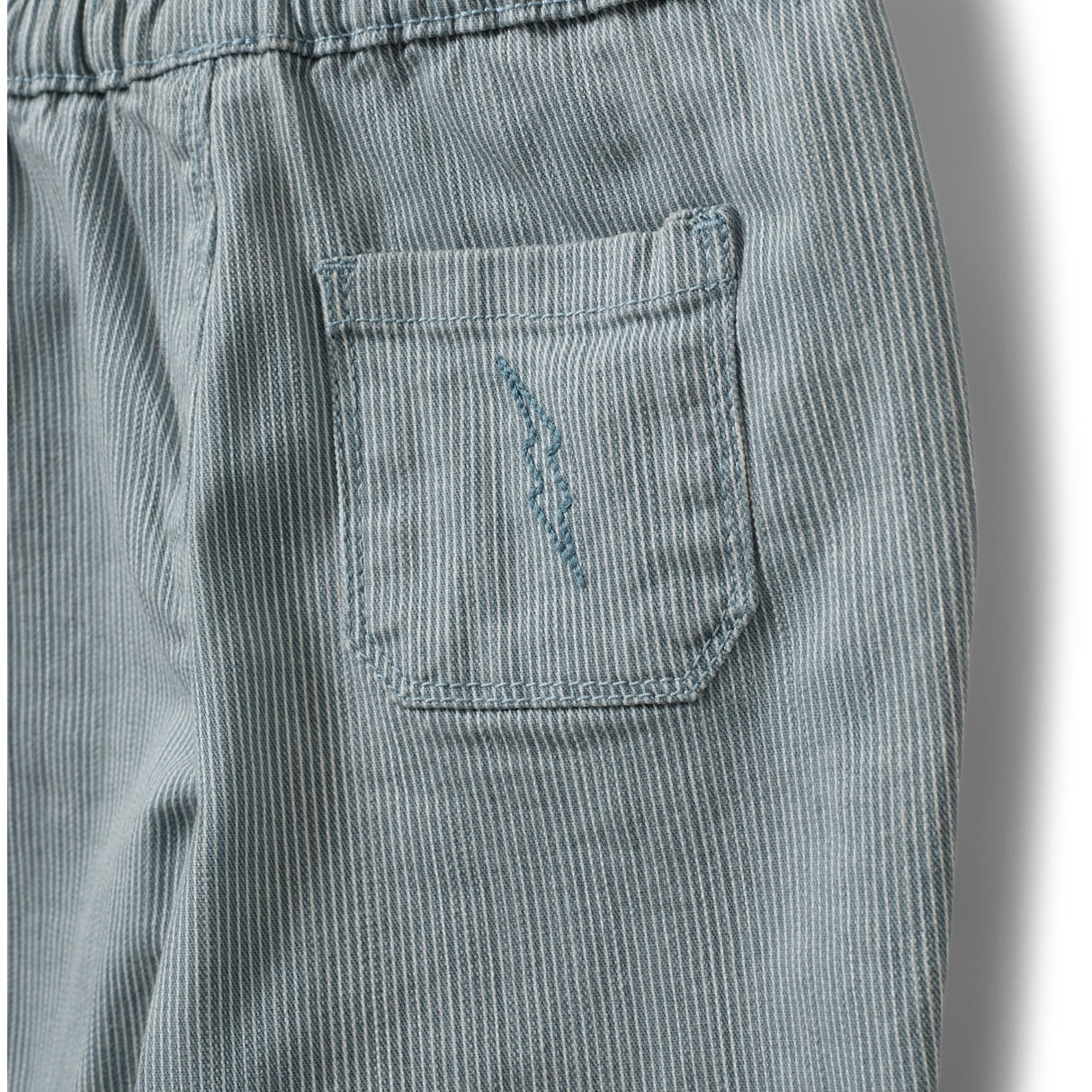 Sofie Schnoor Blue Denim Stripe Lamoursb Trousers