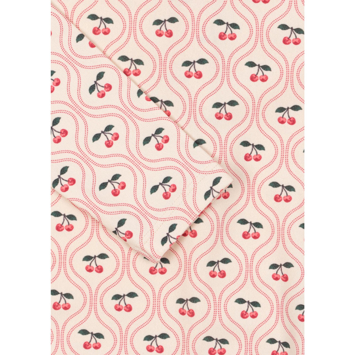 Konges Sløjd Cherry Pink Motif Merle Ls Baddräkt Grs