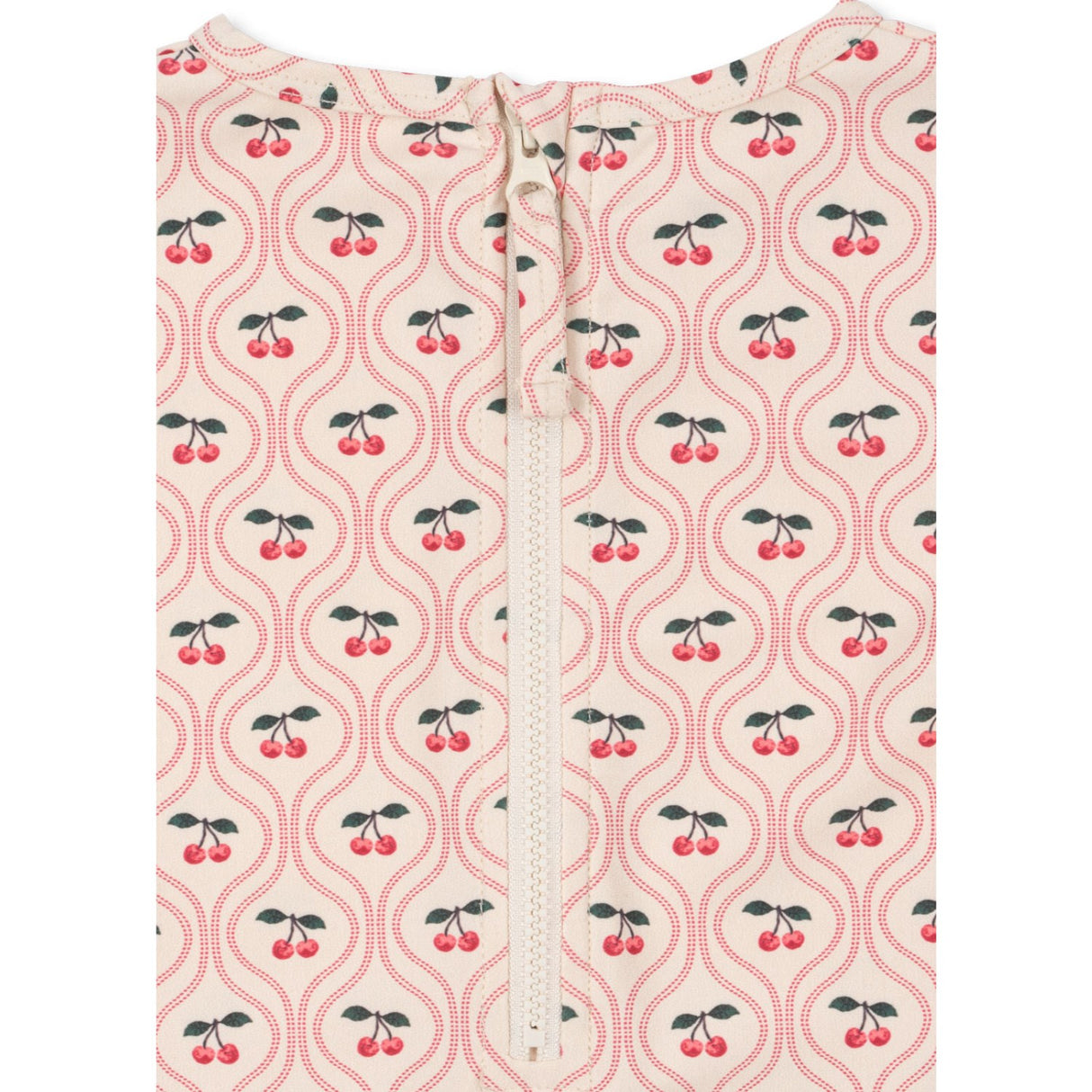 Konges Sløjd Cherry Pink Motif Merle Ls Baddräkt Grs