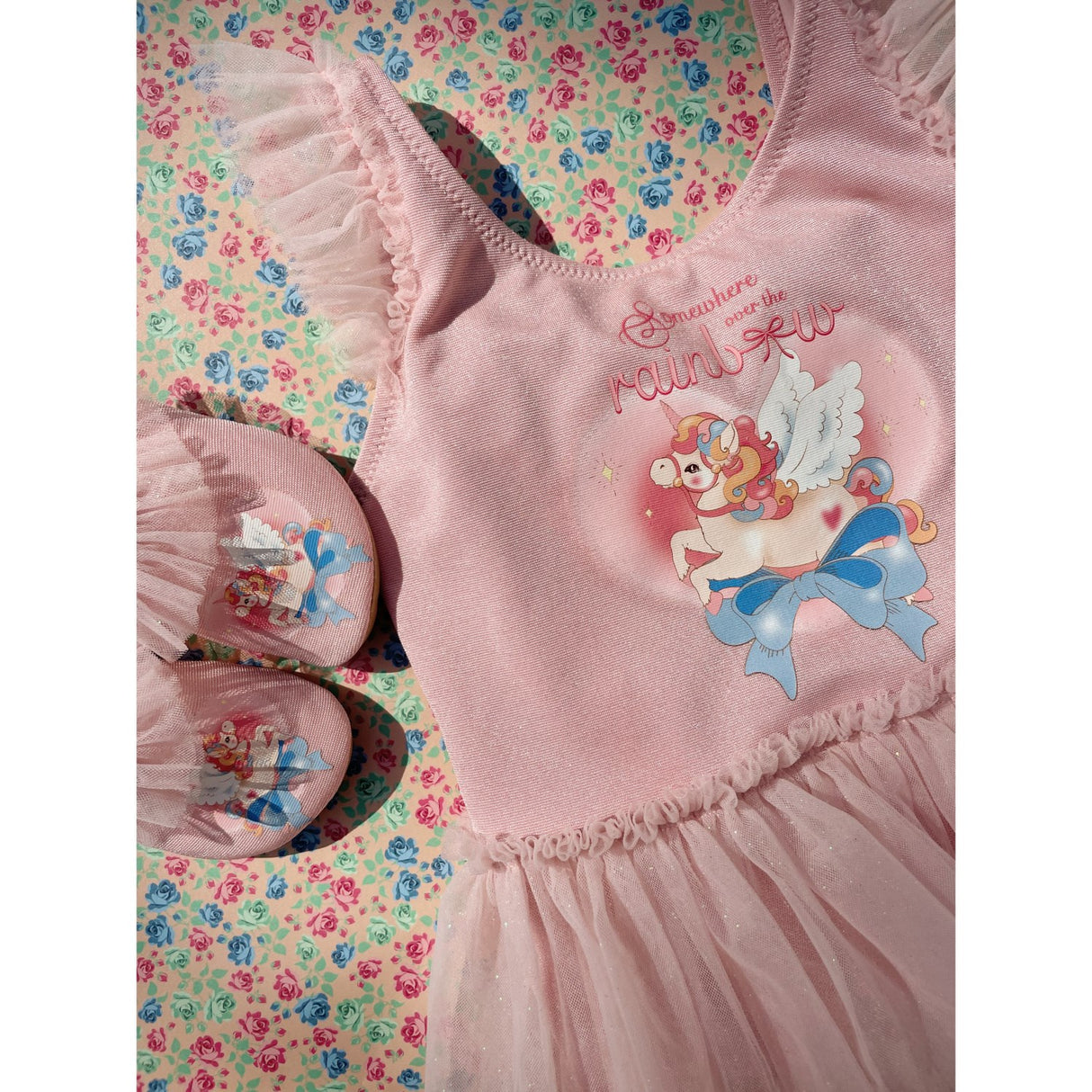 Konges Sløjd Powder Pink Amandine Baddräkt