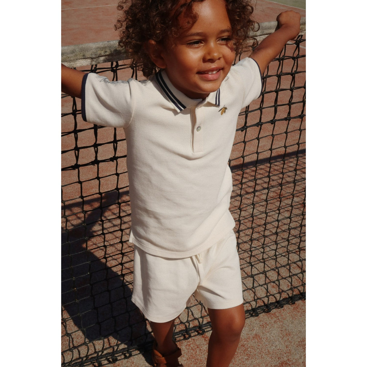 Konges Sløjd Antique White Florian Pikétröja Gots