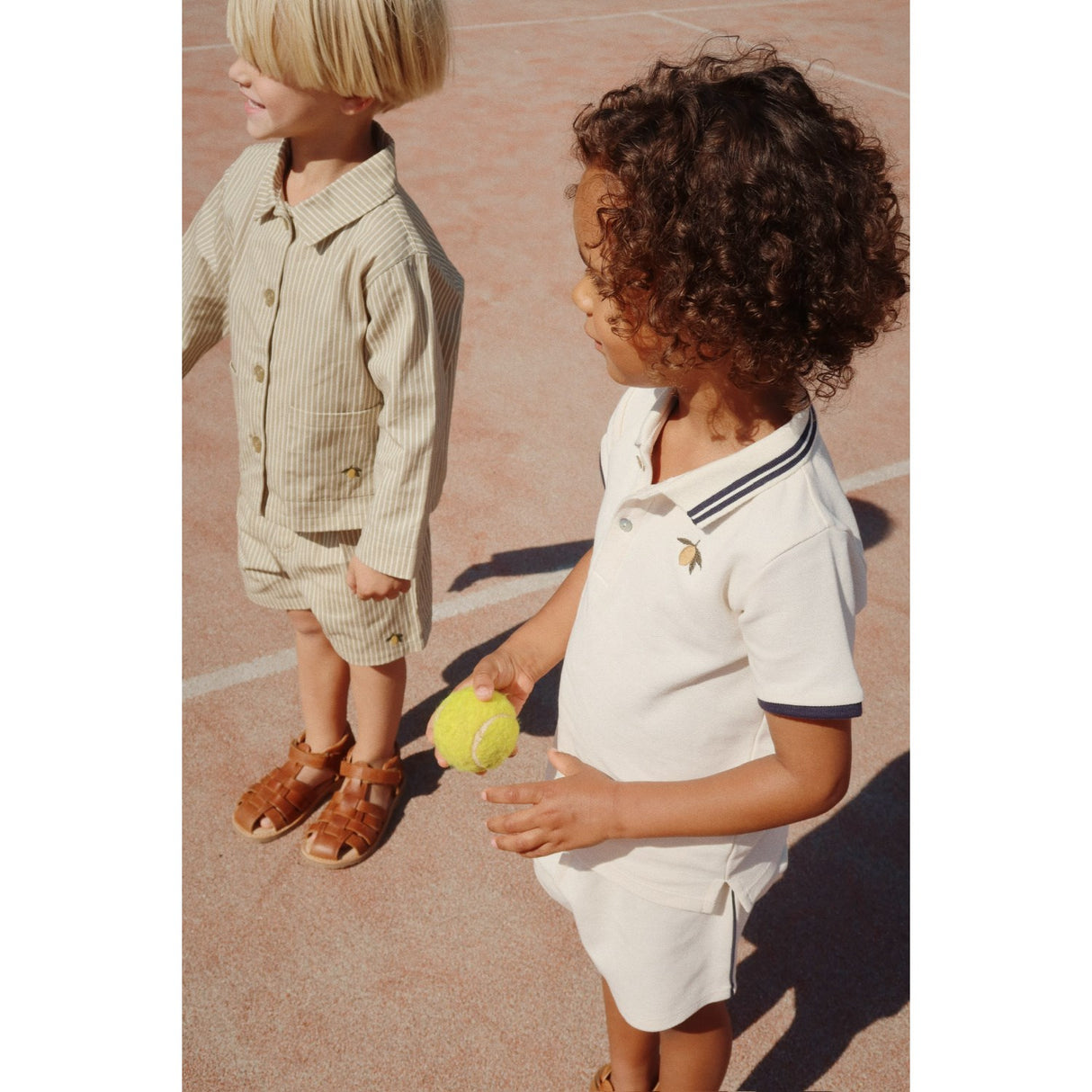 Konges Sløjd Antique White Florian Pikétröja Gots