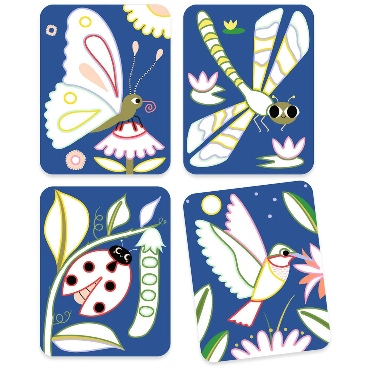 Djeco Kreativ Målning, Krypa & Krypa