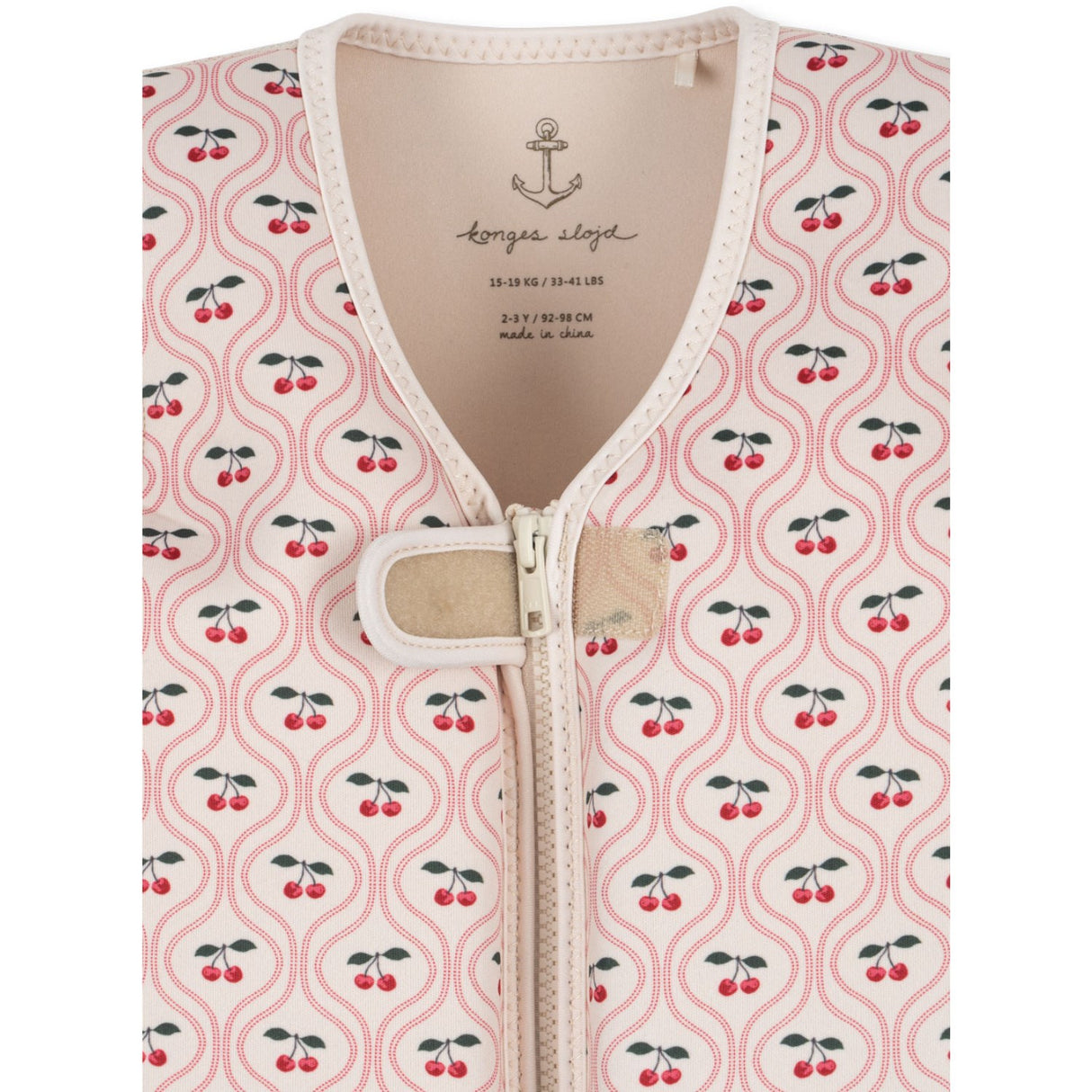 Konges Sløjd Cherry Pink Motif Avery Simväst