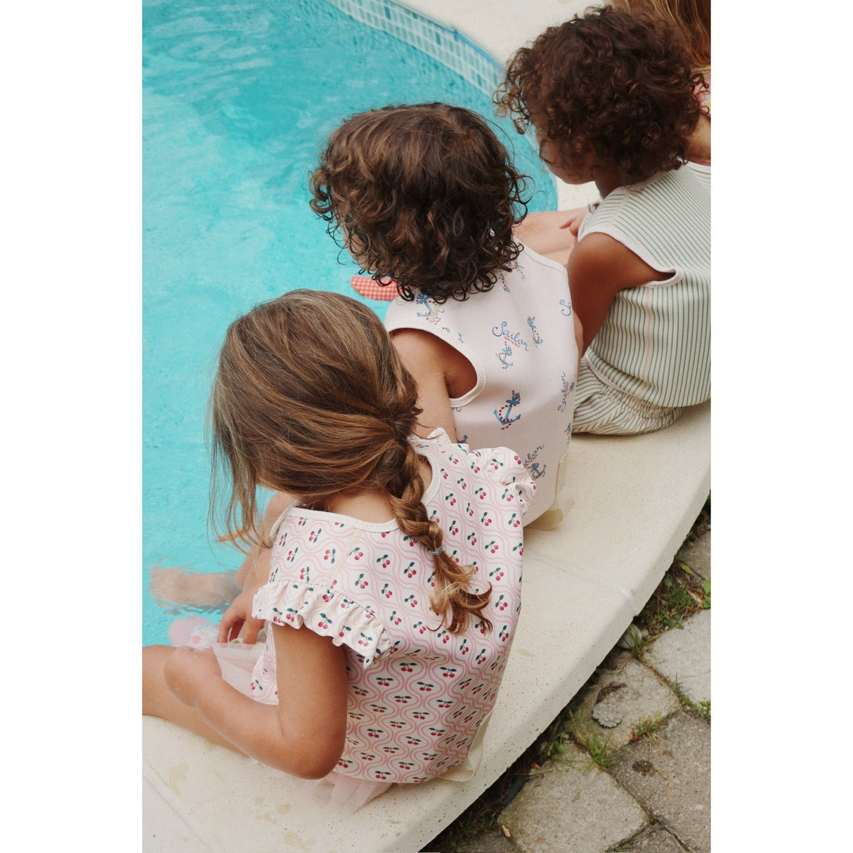 Konges Sløjd Cherry Pink Motif Avery Simväst