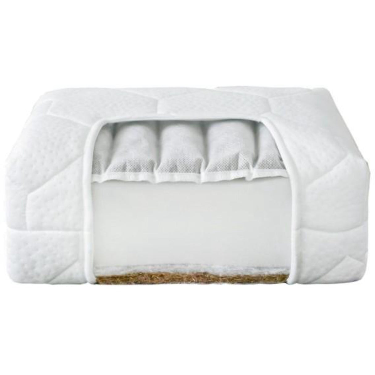 Nordbaby Comfort 2-Sided Madrass Med Coconut Och Buckwheat 120X60X8Cm
