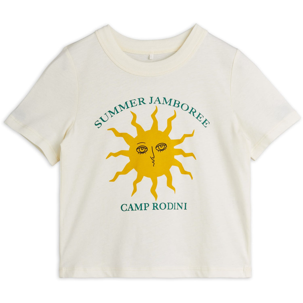 Mini Rodini Offwhite Sun Sp Ss Tee