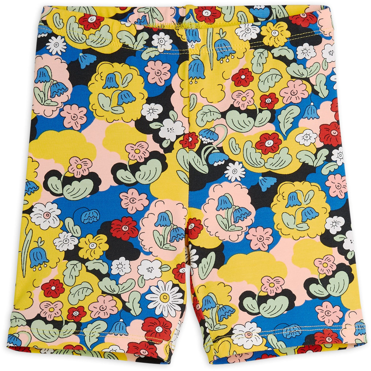 Mini Rodini Multi Flowers AOP Bike Shorts