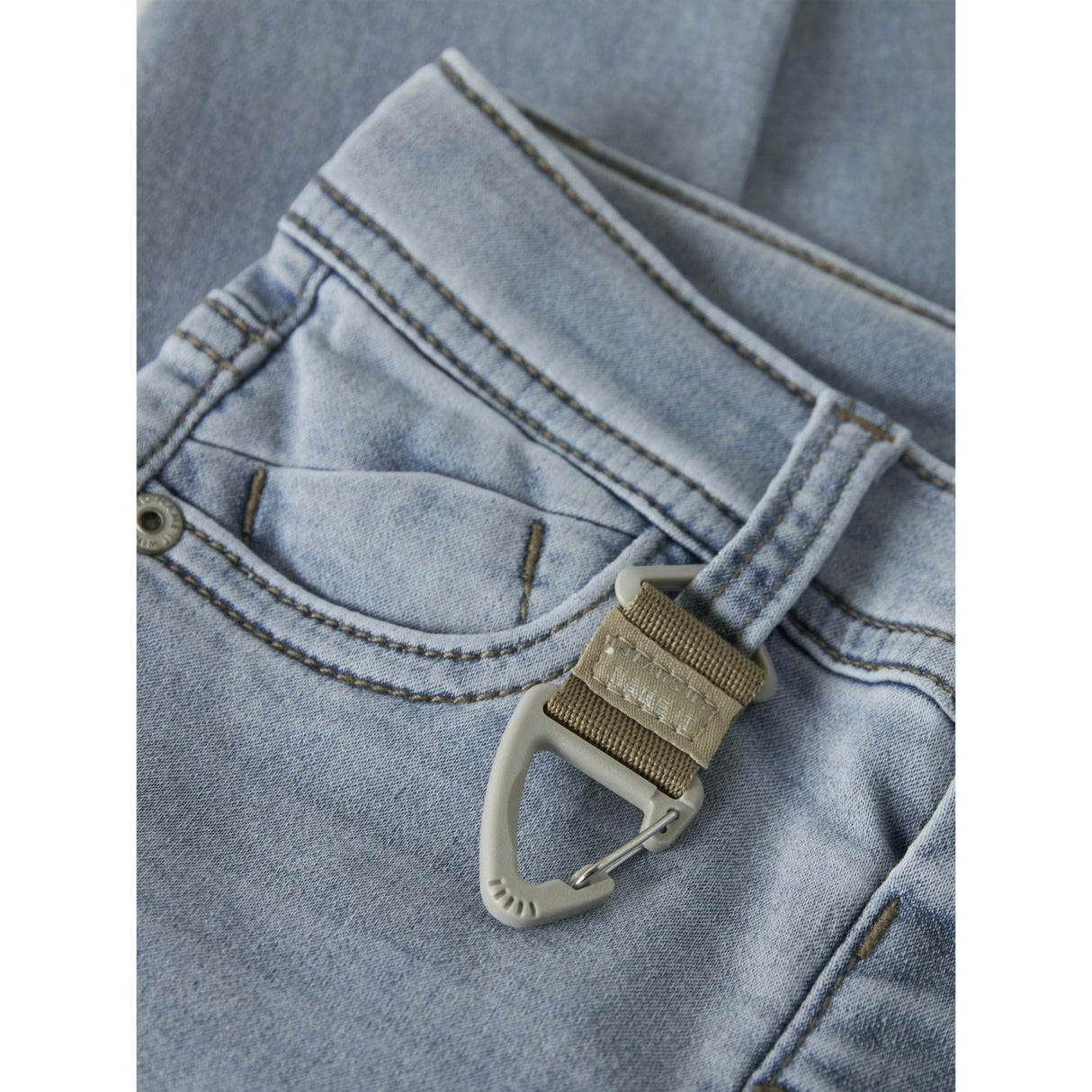 Name It Light Blue Bleached Denim Nmmtheo Dnmthayer 2689Swe Key Pant Noos