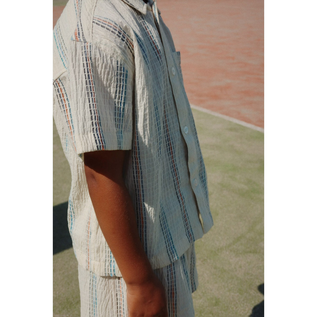 Konges Sløjd Antique White Vincent Ss Skjorta Gots