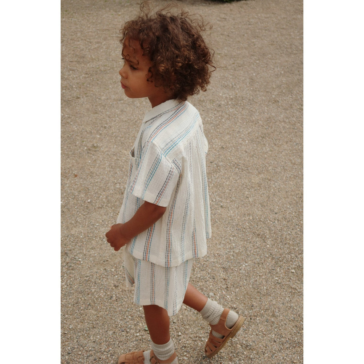 Konges Sløjd Antique White Vincent Ss Skjorta Gots