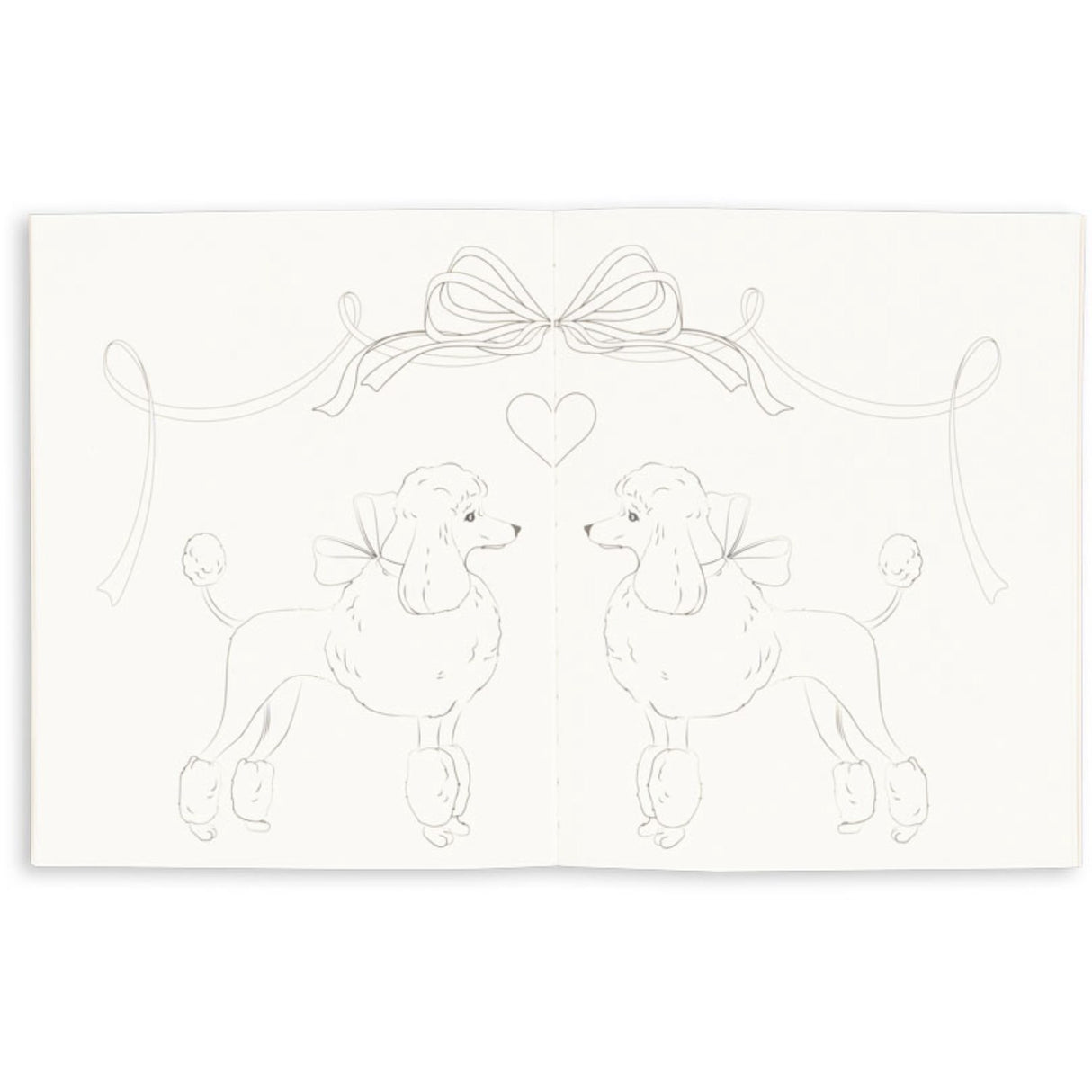 Konges Sløjd Green Tea Check Målarbok och Färg Pencils Fsc