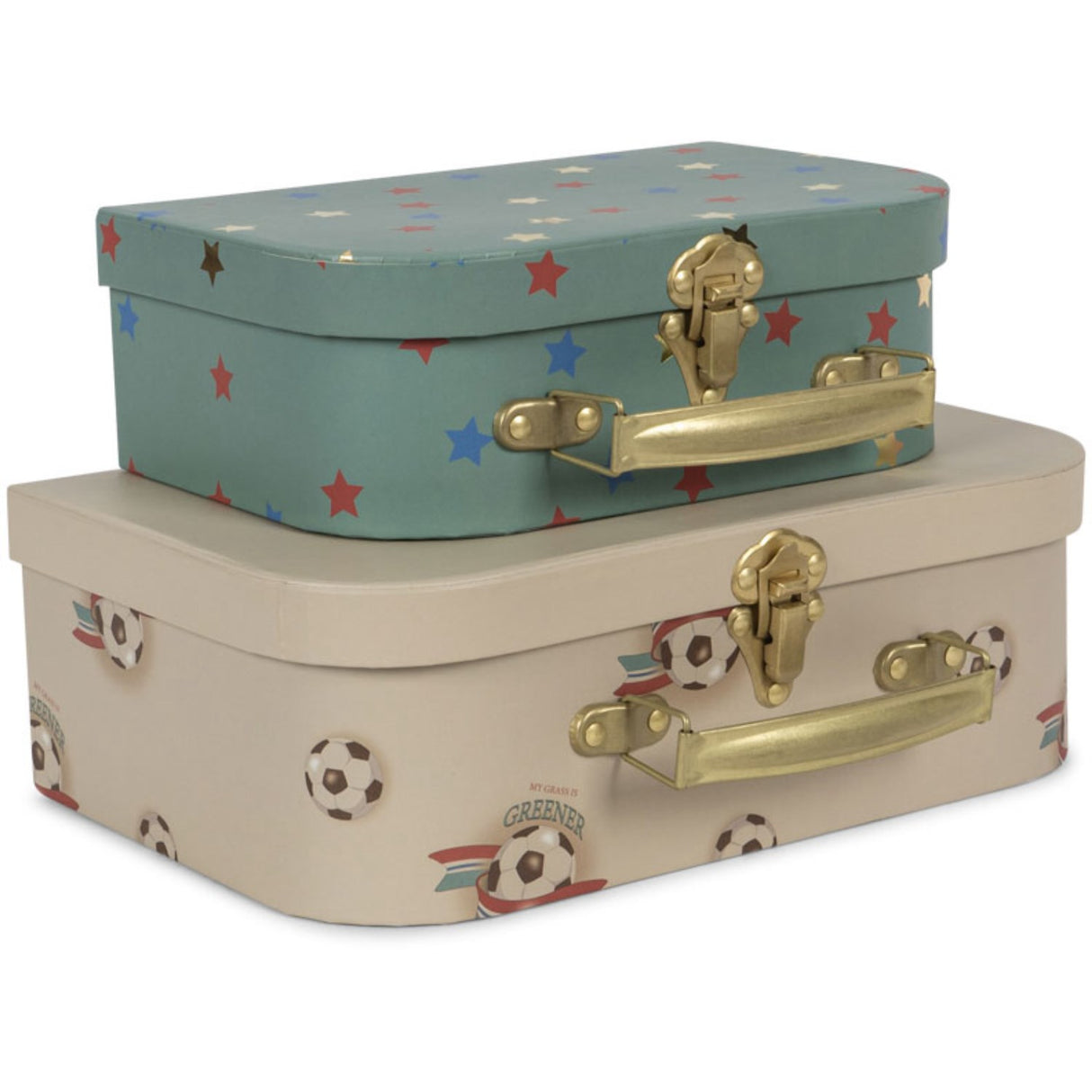 Konges Sløjd Off White/Kick It 2 Pack Resväska Fsc