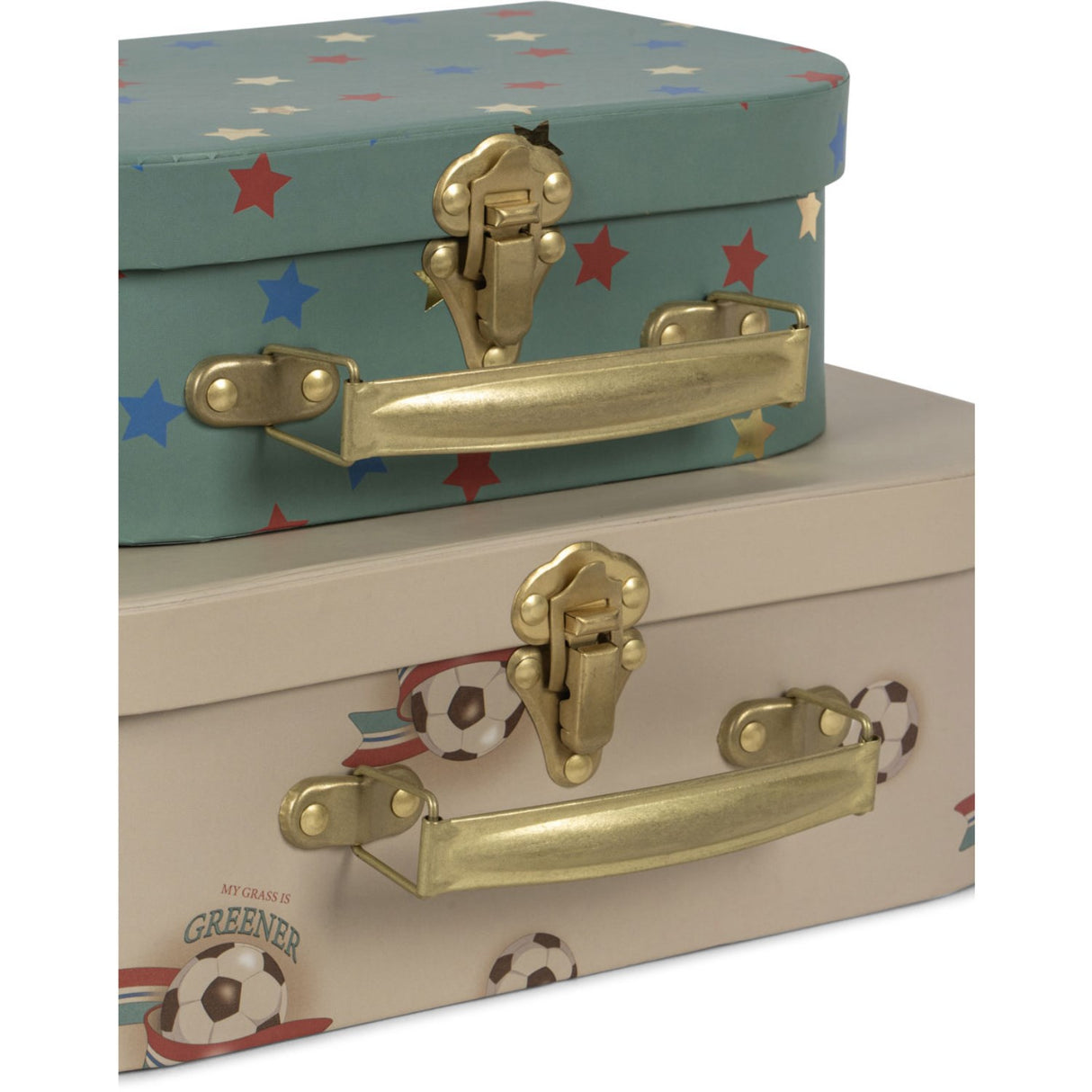 Konges Sløjd Off White/Kick It 2 Pack Resväska Fsc