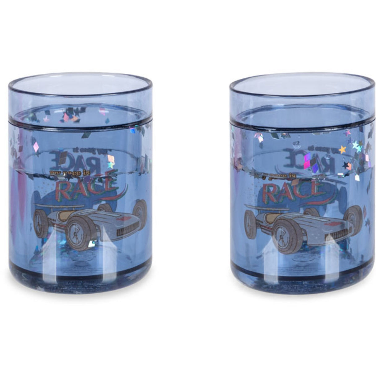 Konges Sløjd Race 2 Pack Glitter Cups