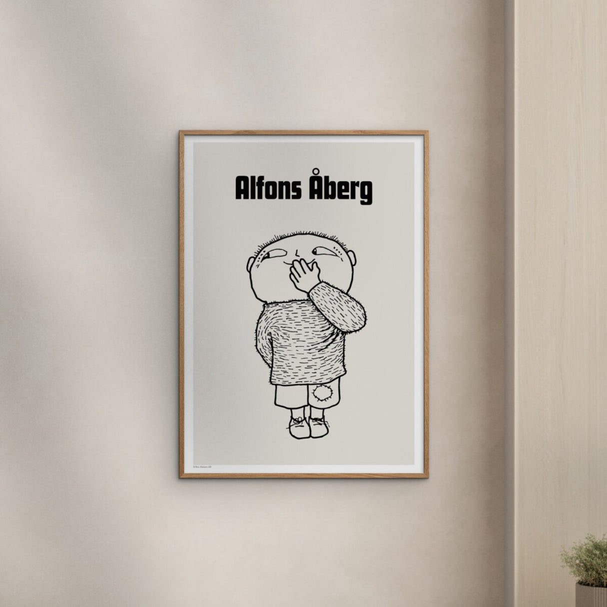 Poster & Frame Alfons Åberg - Alfons Åberg - Alfons Fniser