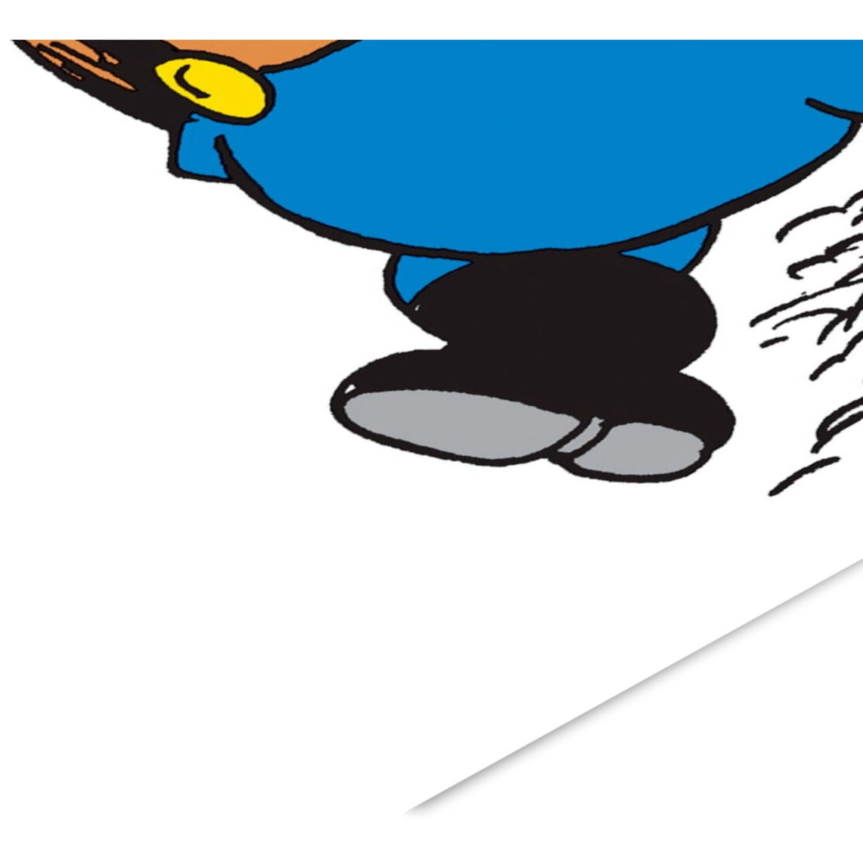 Poster & Frame Dansk Plakatkunst - Kaptain Skæg