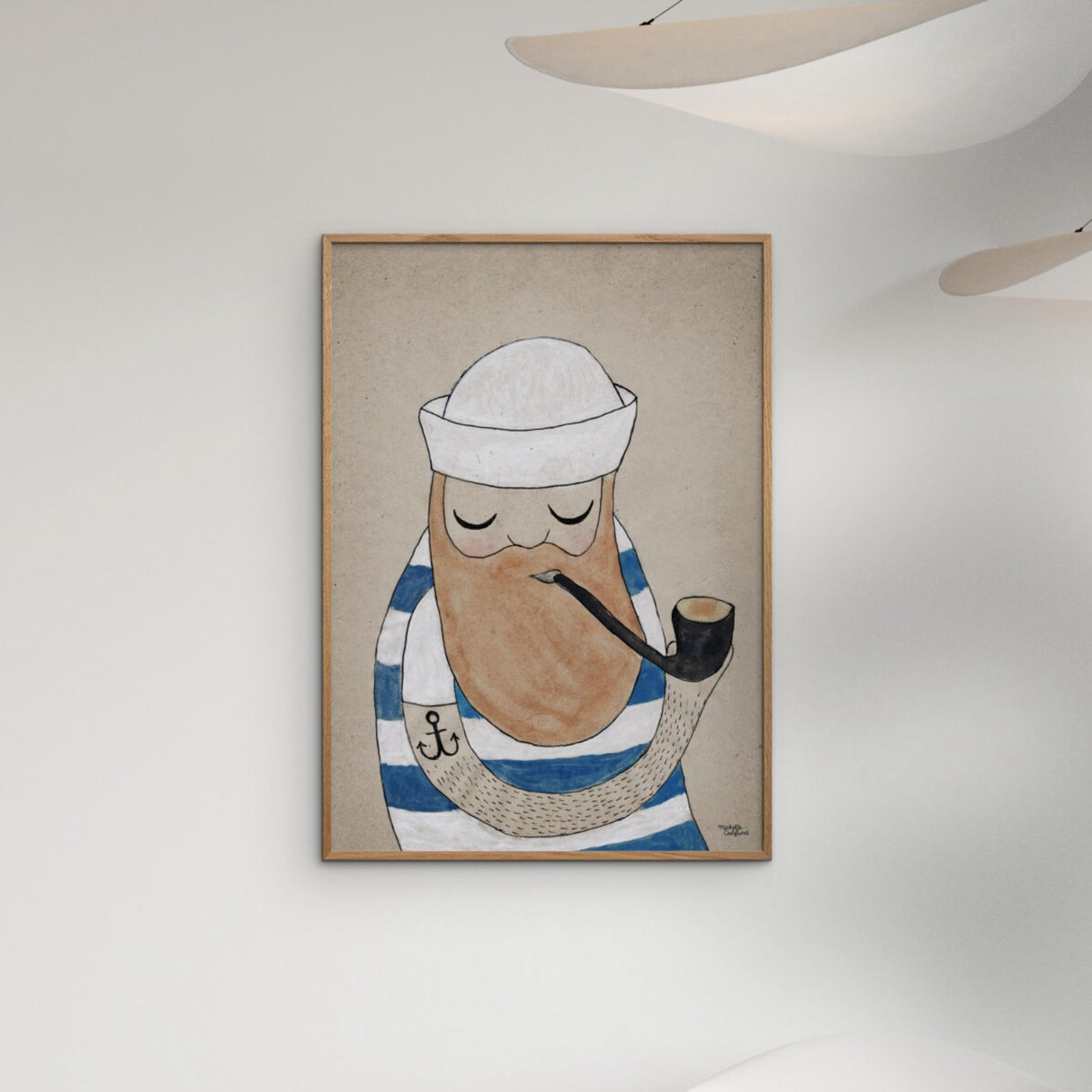 Poster & Frame Michelle Carlslund - Kids - Sailor