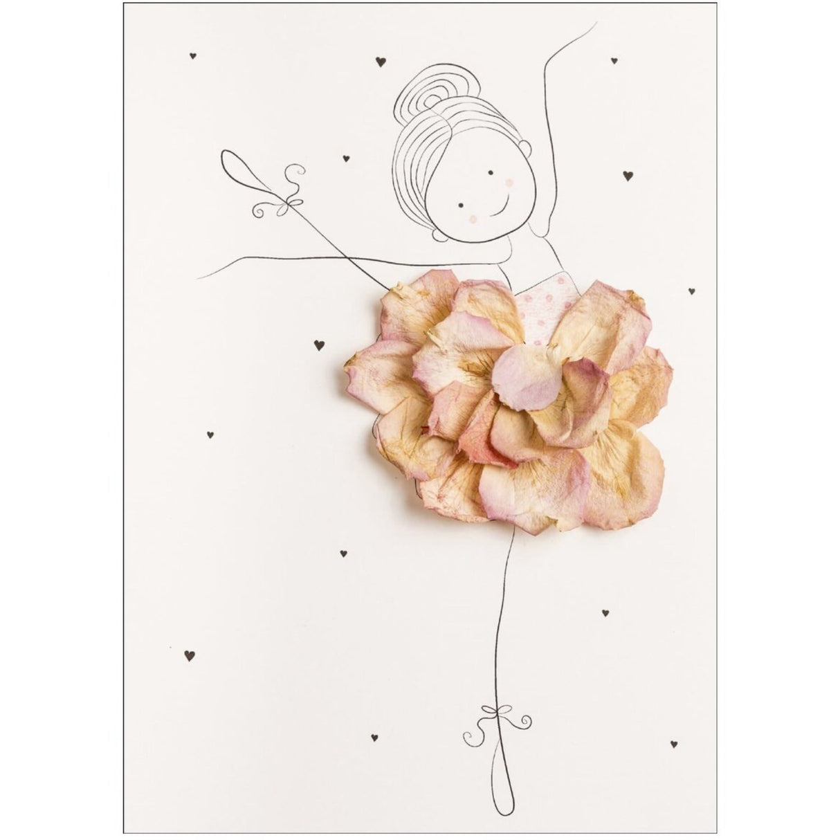 Poster & Frame Mette Handberg - Ballerinaskor Emma