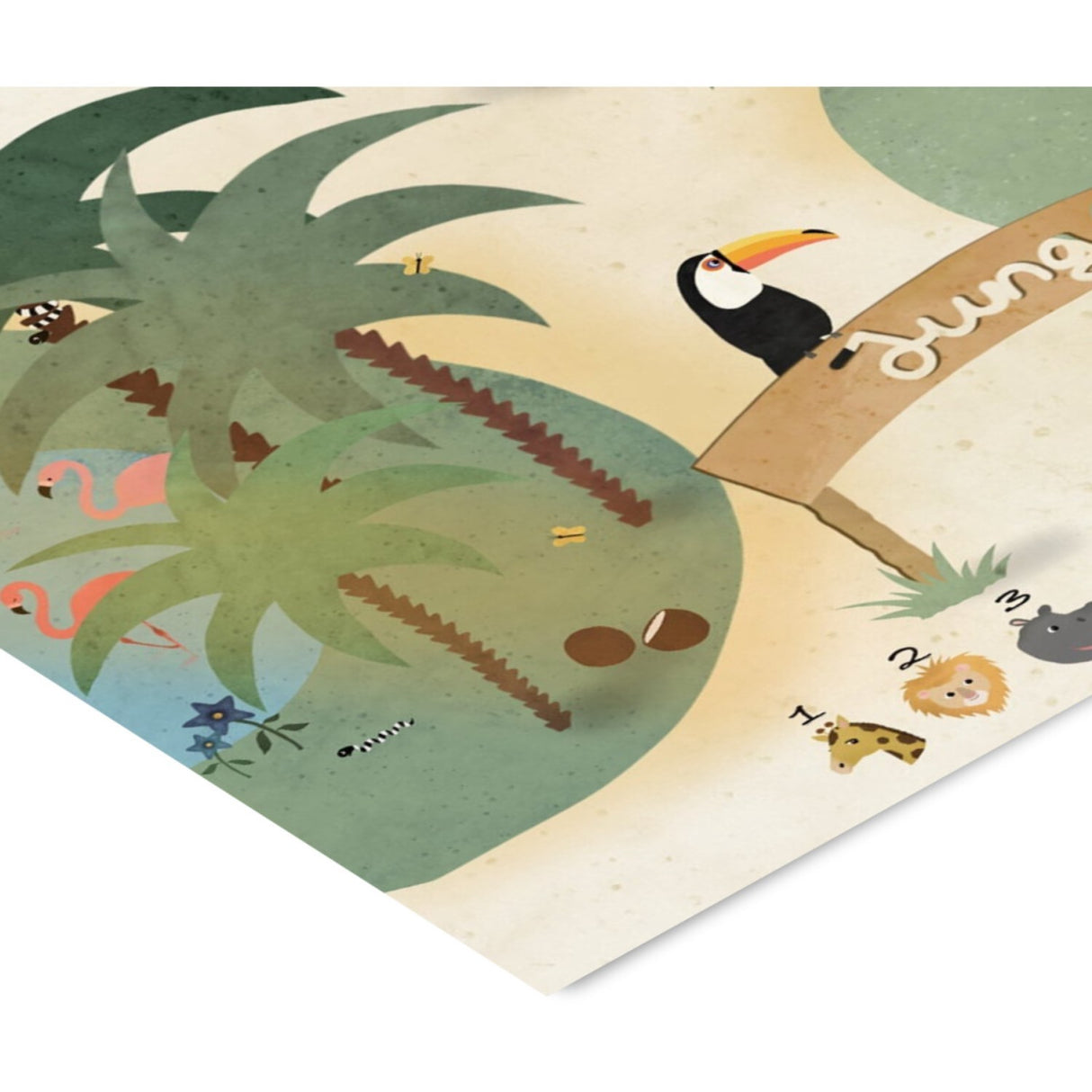 Poster & Frame Willero Illustration - Jungle