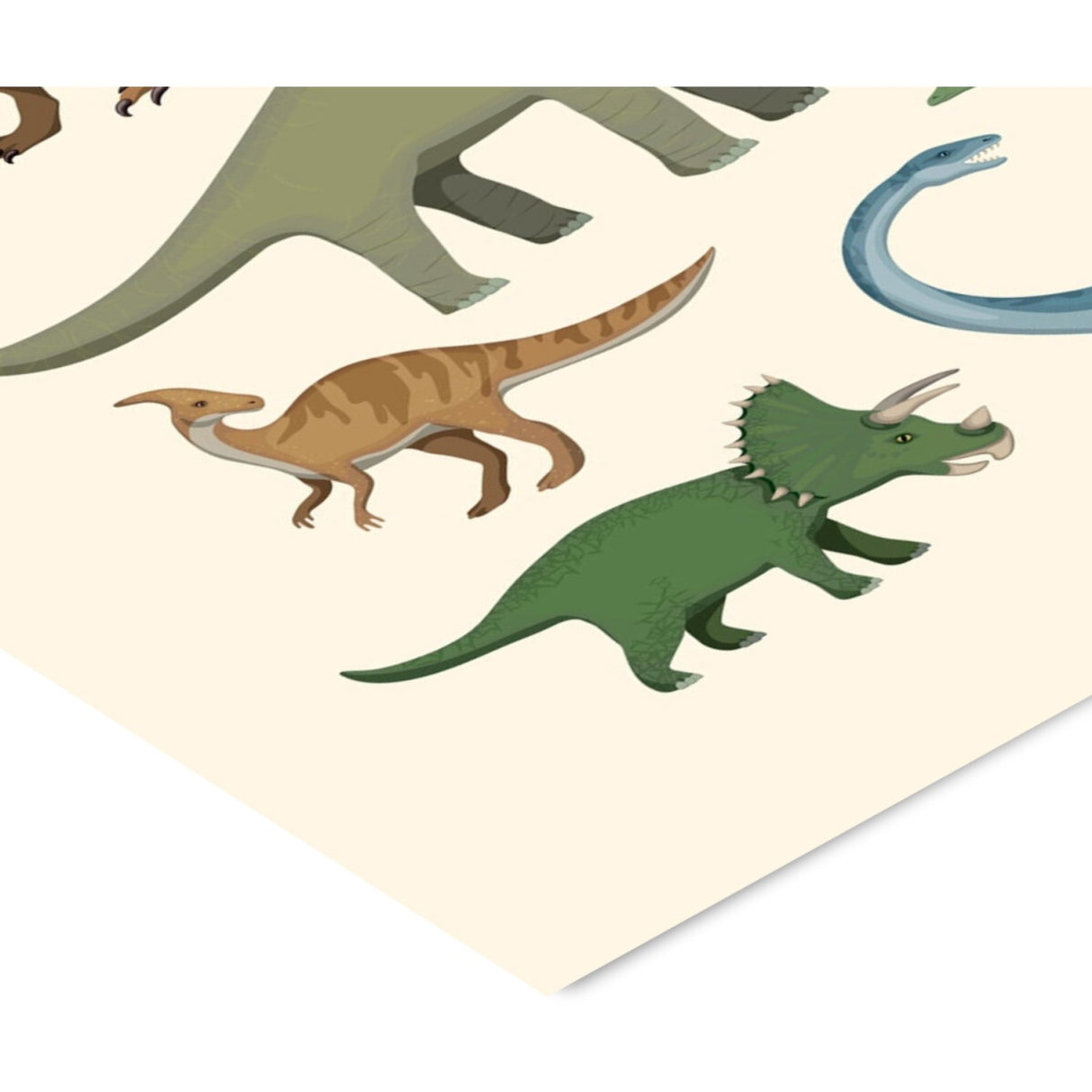 Poster & Frame Citatplakat - Dinosaurer – Børneplakat