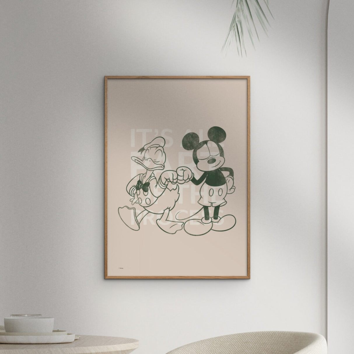 Poster & Frame Disney - It's All Part Of The Process