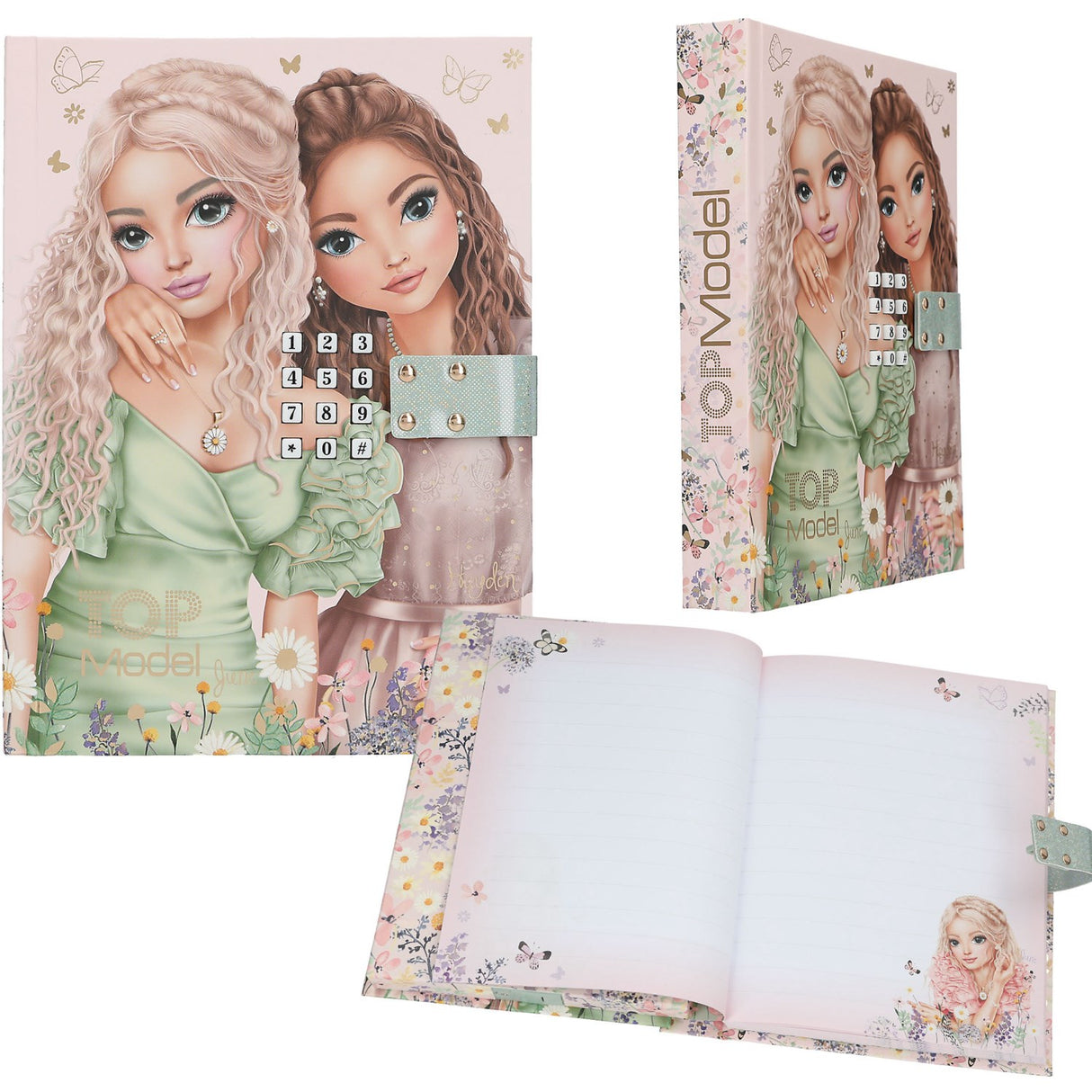 TOPModel Summer Feeling Dagbok M/kode Och Musik