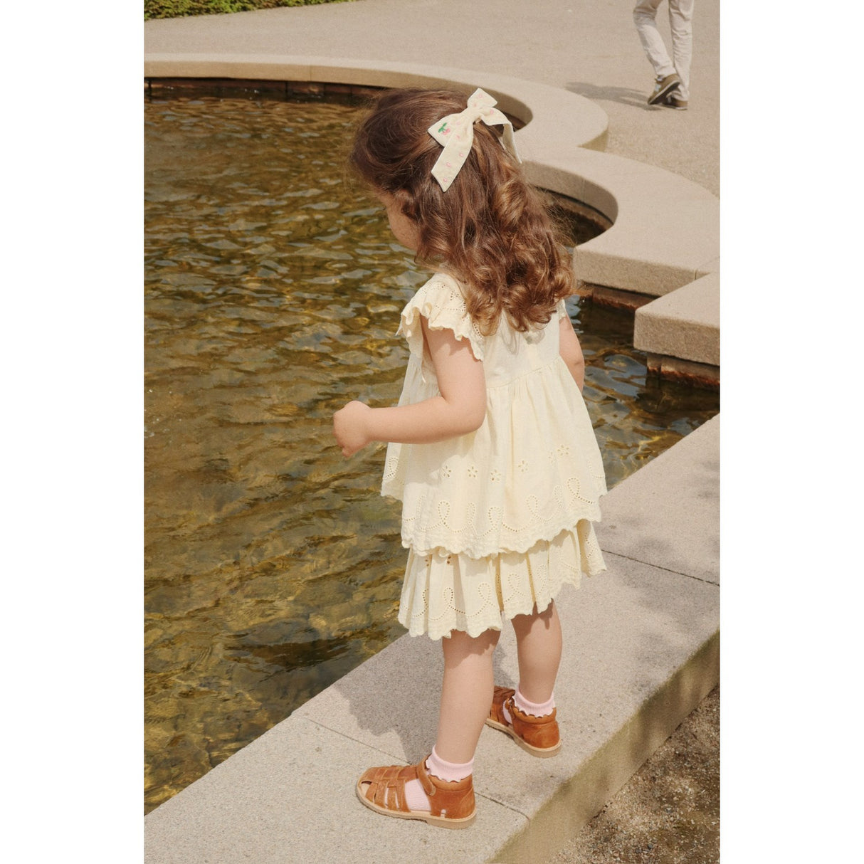 Konges Sløjd Cloud Cream Posey Smock Kjol