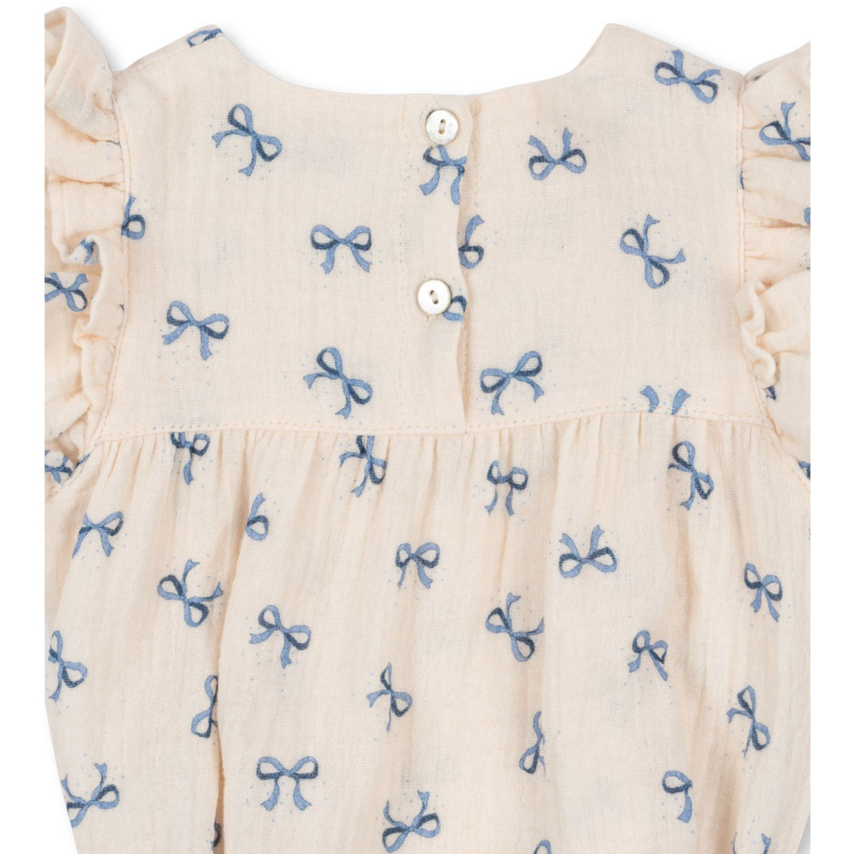 Konges Sløjd Rosett Bleu Coco Romper Gots