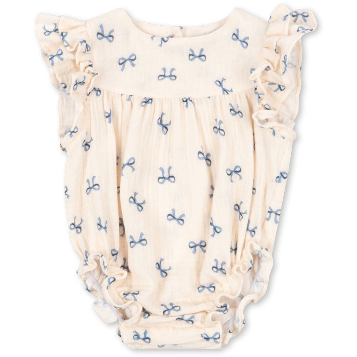 Konges Sløjd Rosett Bleu Coco Romper Gots