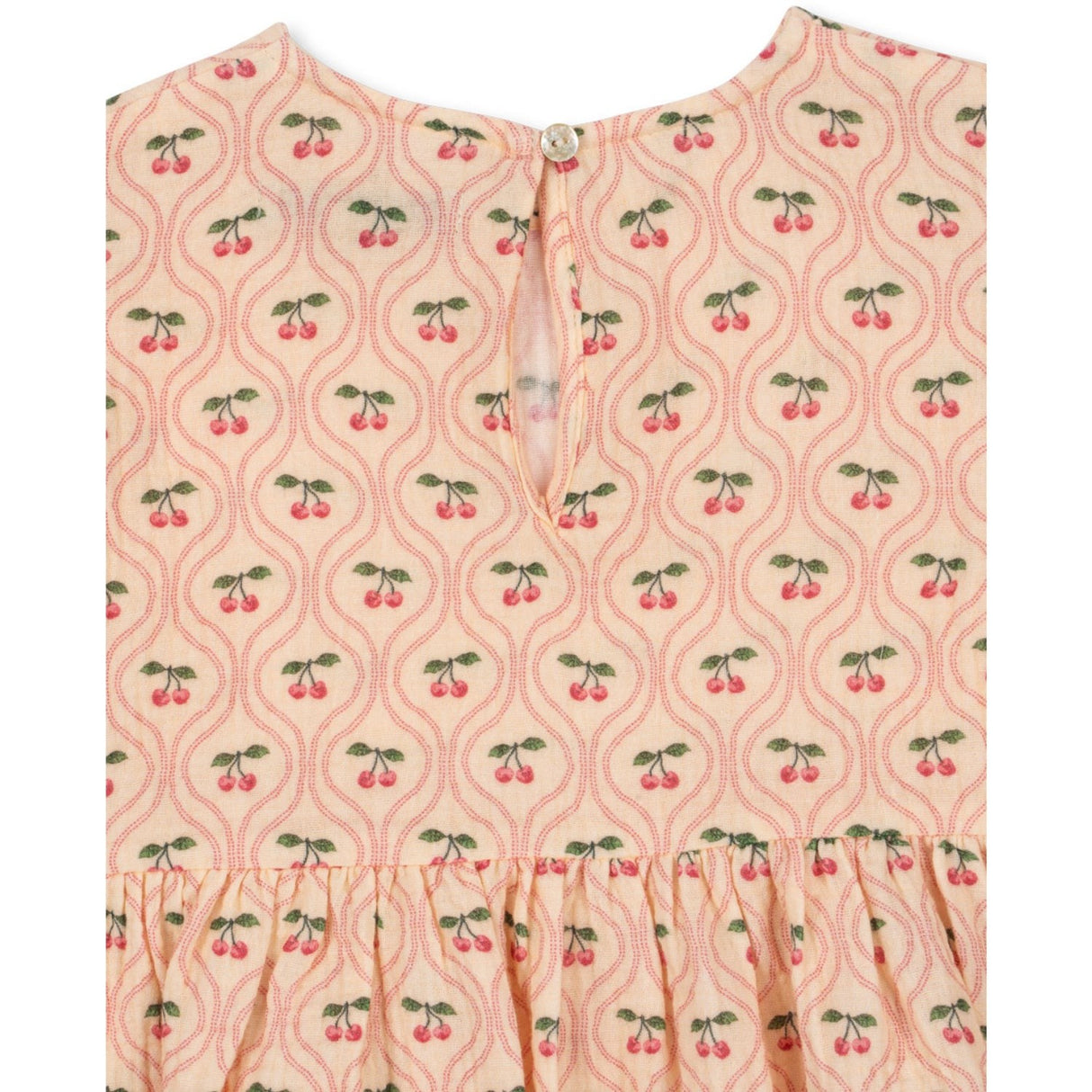 Konges Sløjd Cherry Pink Motif Coco Topp Gots