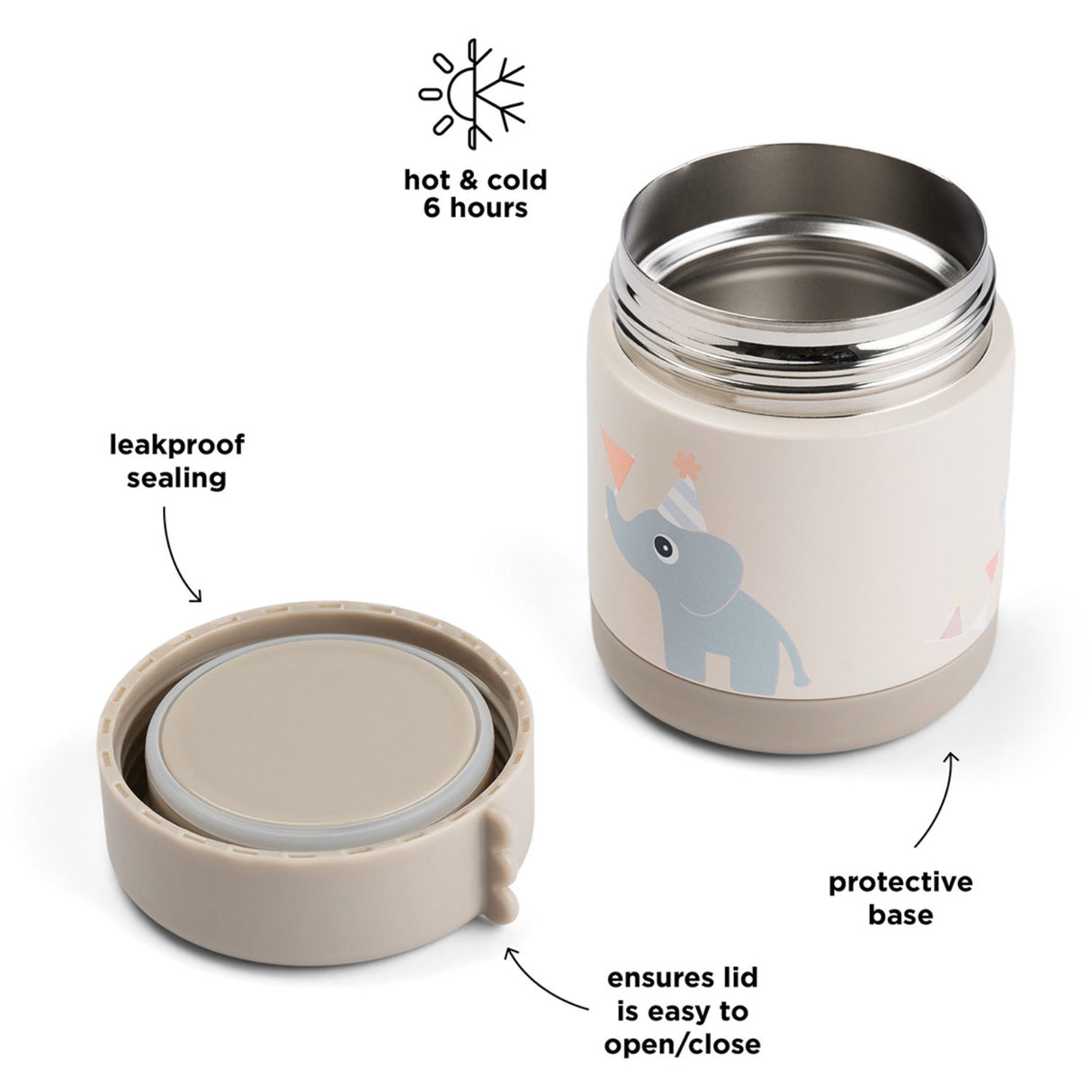 DonebyDeer Sand Termisk Matburk Celebration 300 Ml