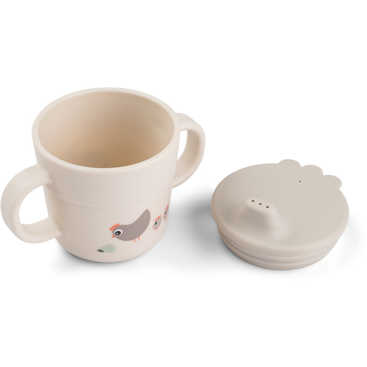 DonebyDeer Sand Foodie Første Matsalsset Med Sugekop Tiny Farm